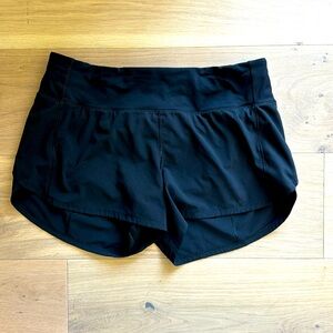 Lululemon Size 8 Speed Up Shorts 4 “